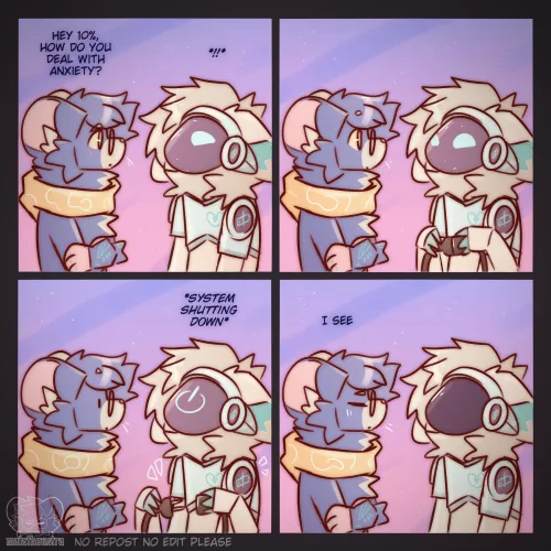 Dealing ~ comic by me @maiathoustra