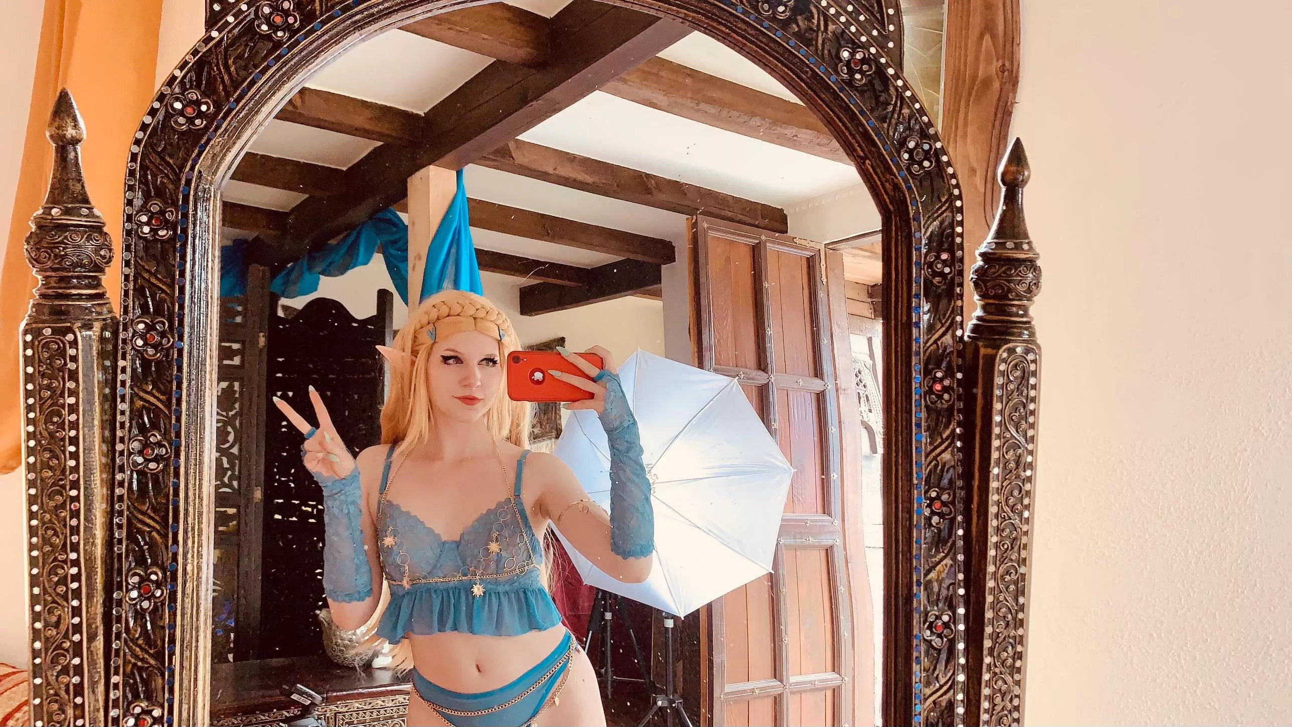 Do you want to (Hy)rule over my butt? Zelda from Breath of the wild by me