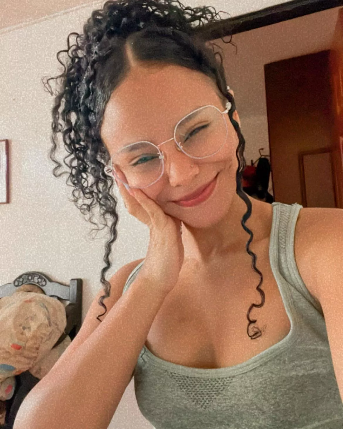 Feeling cute and enjoying a lazy Sunday