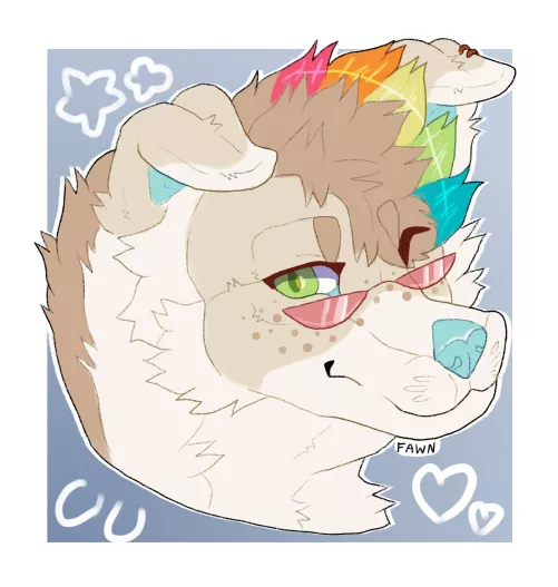 finished headshot commission!