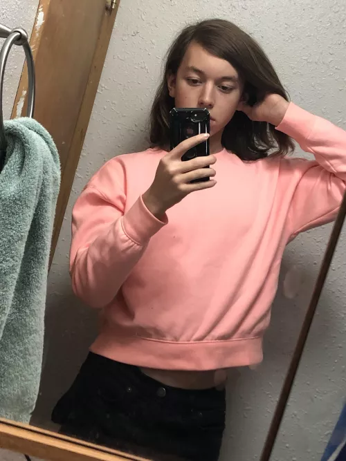 First feminine clothing item I've bought is this sweater- what do you guys think?
