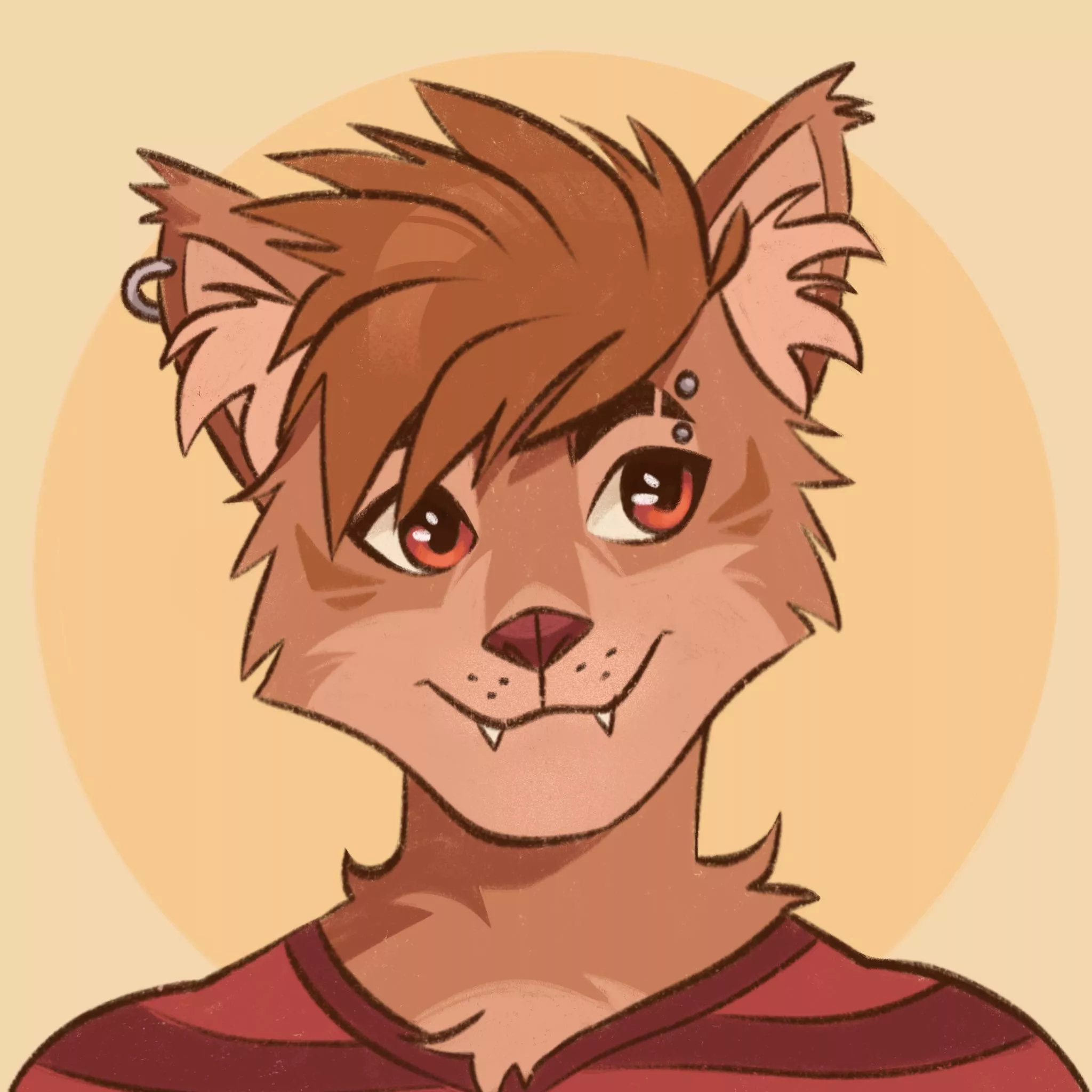 Fursona Avatar (Art by me)
