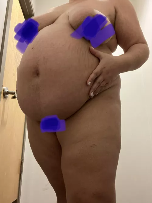 Had to show off, even at the gym.