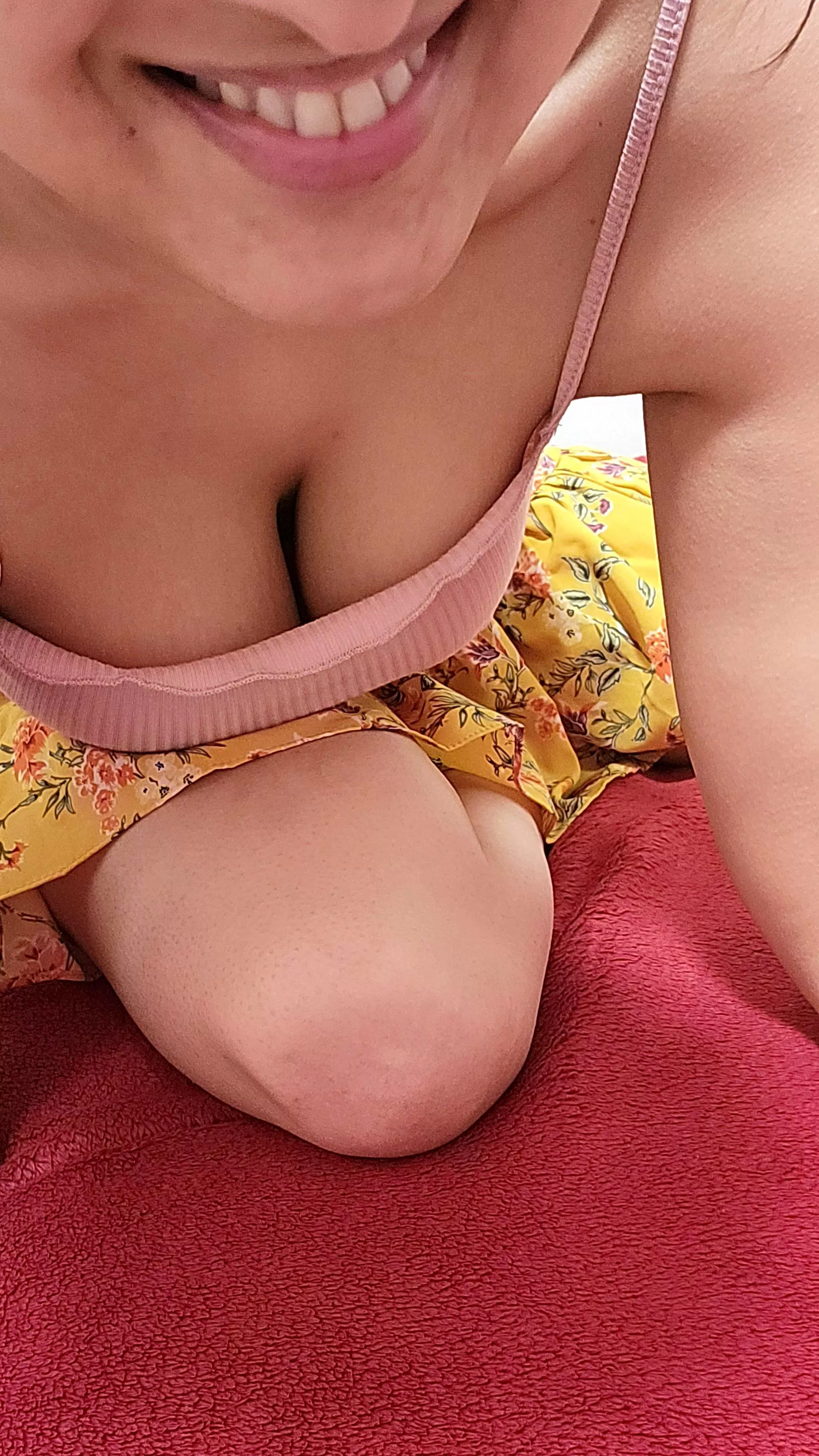 Here is only a smile