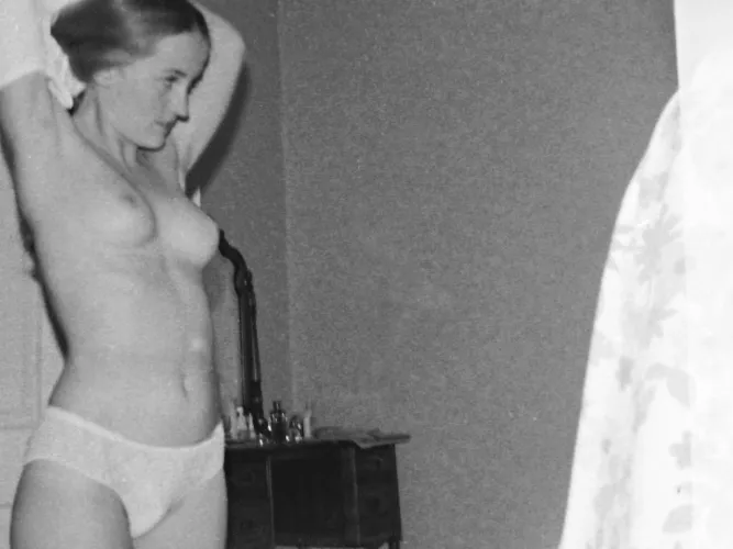 I told you not to leave the curtains open.....