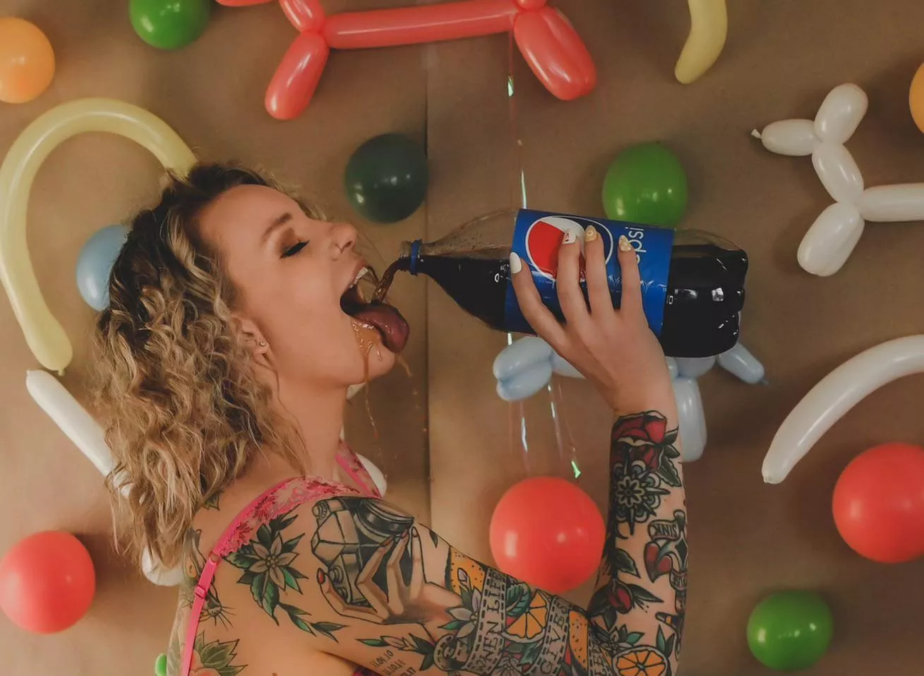 Love being messy wet!