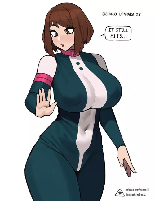 Ochako - Still fits! (donburikazoku) [My Hero Academia]