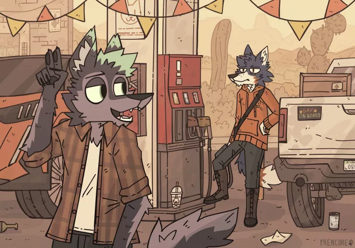 Pals in the Middle of Nowhere [FreneticWolf]