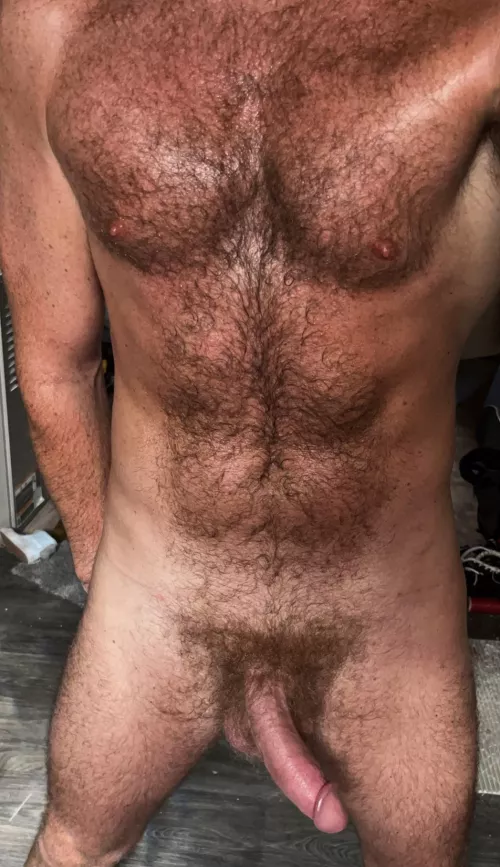 Post run. Got a little sweaty