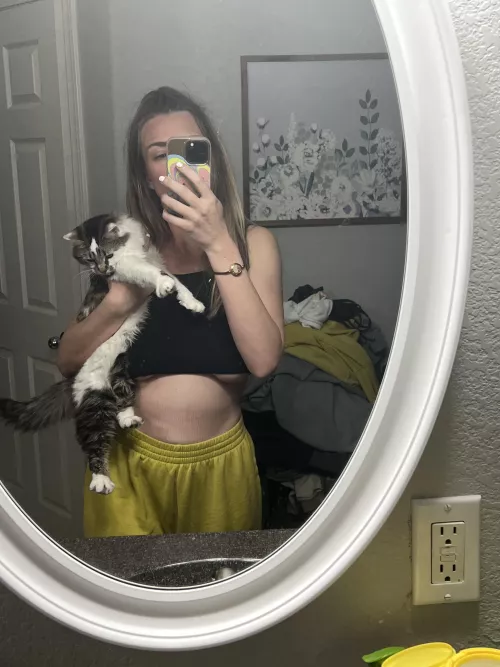 She’s so soft & fluffy ☺️