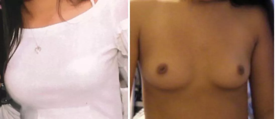 Sorry to all the guys that thought my boobs were bigger because of my padded bras 😝