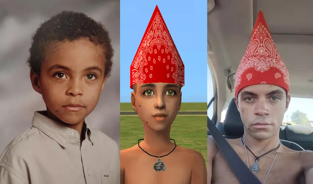 the akward moment when your Sims 2 childhood photo looks more like you than your real childhood photo :P the akward moment when your Sims 2 childhood photo looks more like you than your real childhood photo :P