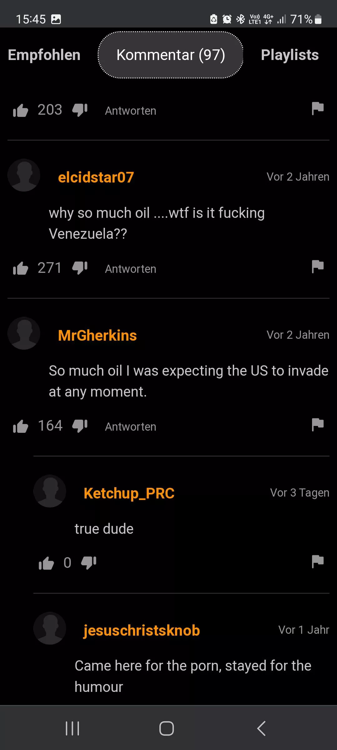 this comment section is so much better then youtubs