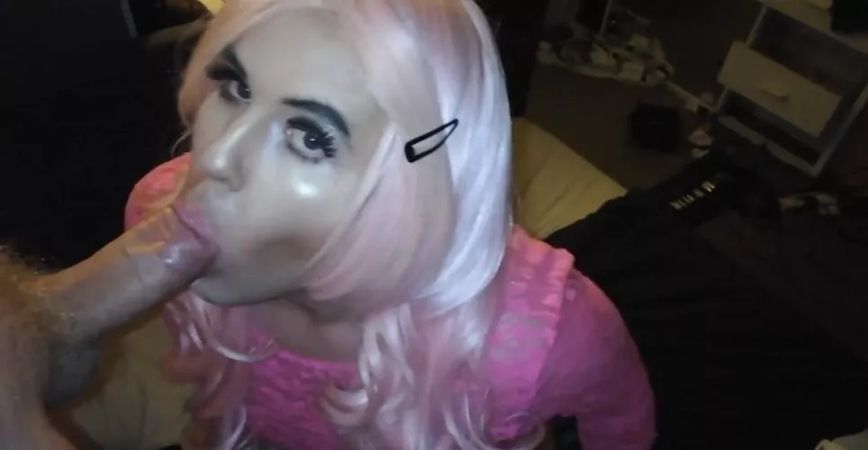 Turned my friend into a personal cock sucker last night