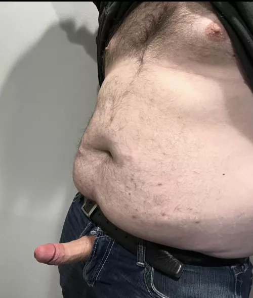 Was getting a bit tight in the jeans. 😳