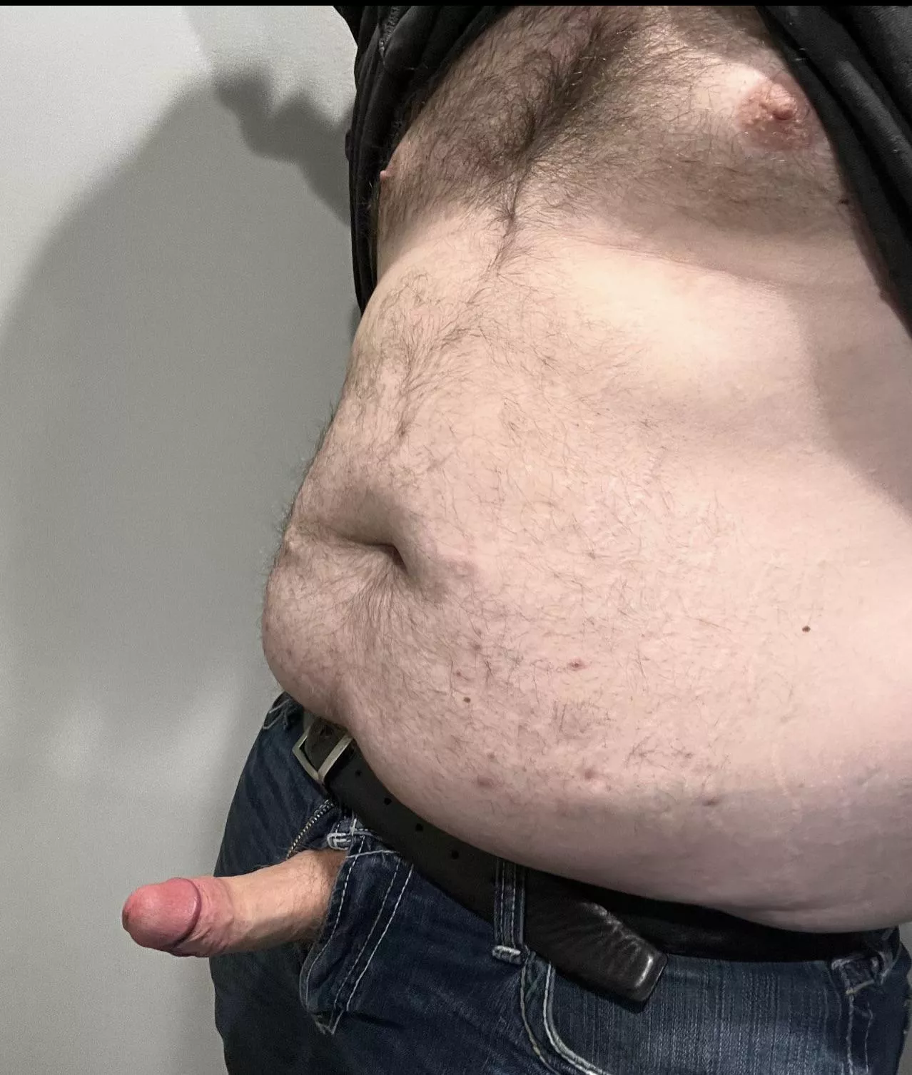 Was getting a bit tight in the jeans. 😳