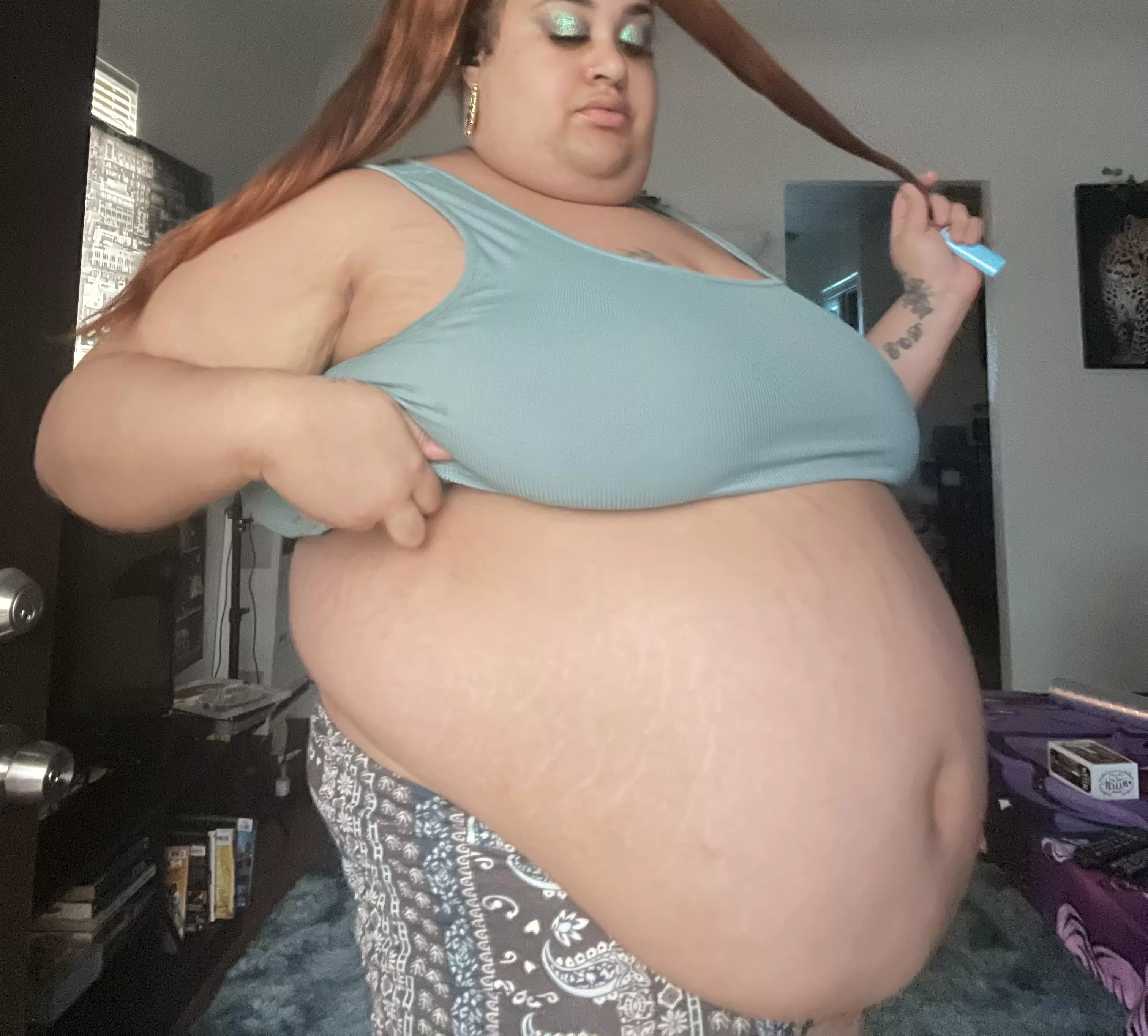 What my dasher saw when they delivered my food 🐽🐖🤭🤰🏼