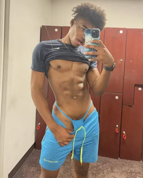 Wore something sexy to the gym today😏