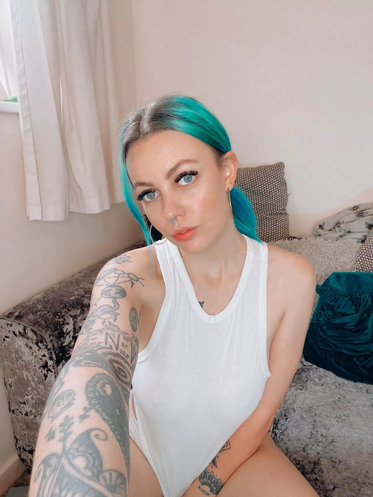 You joining me here on this couch??