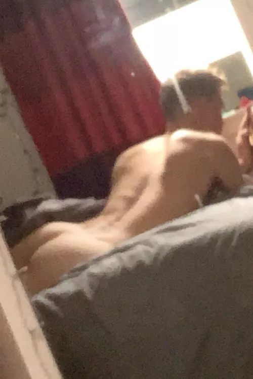 you walk in on this… Wyd