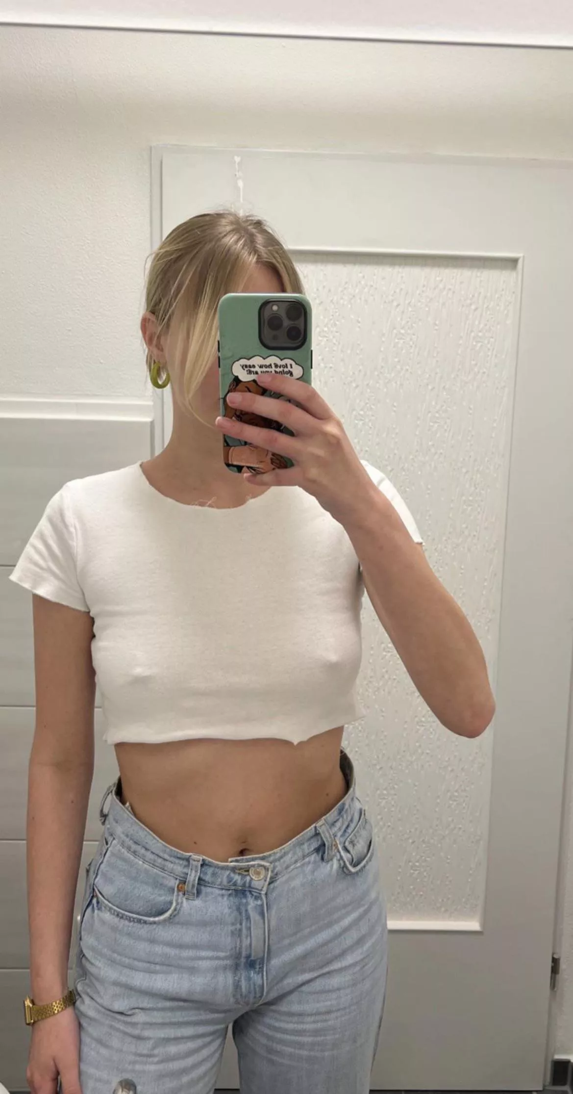 All eyes on me on campus this morning