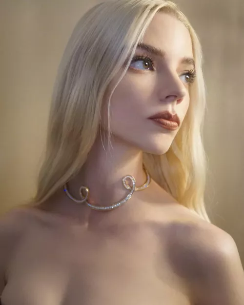 Anya Taylor Joy melts me so bad with her deep looks and those perfect lips. I'd love to edge for days to her till my mind gets broken and maybe release for cleaning up all the mess.