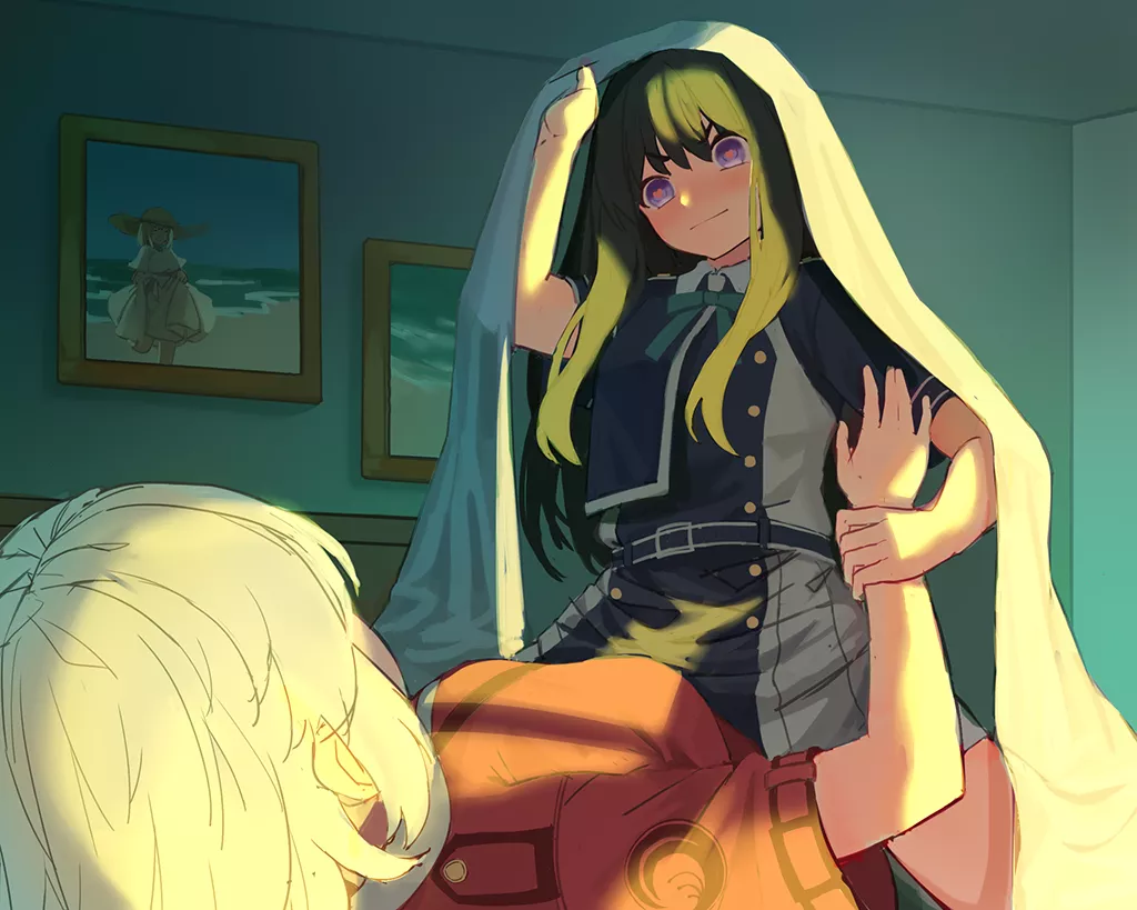 Chisato and Takina play time (By MILKTEA) [Lycoris Recoil]