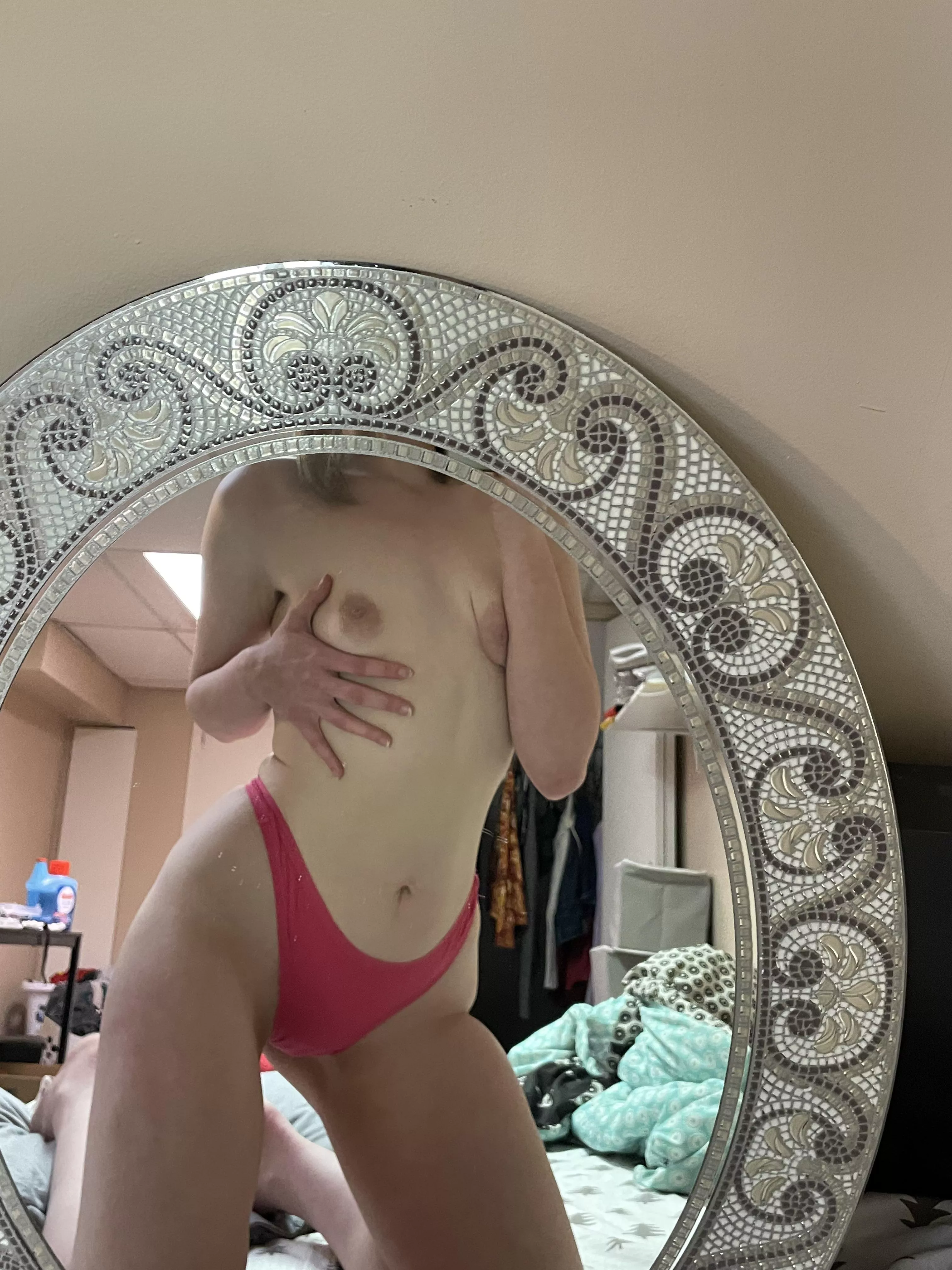 F19 what would you do with this mirror in my bed?