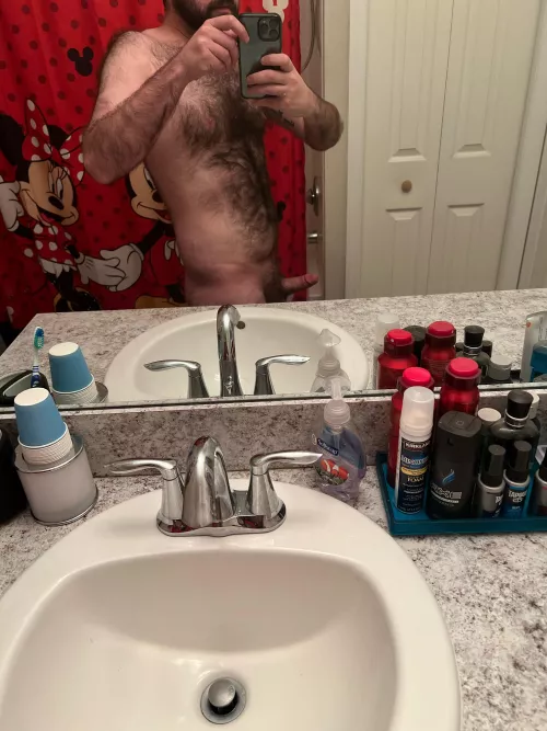 Full body 😘 hairy enough for you?