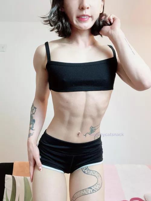 I like to keep my gym outfits simple!