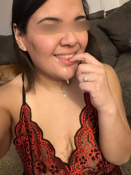 I love how it looks dripping down my face!