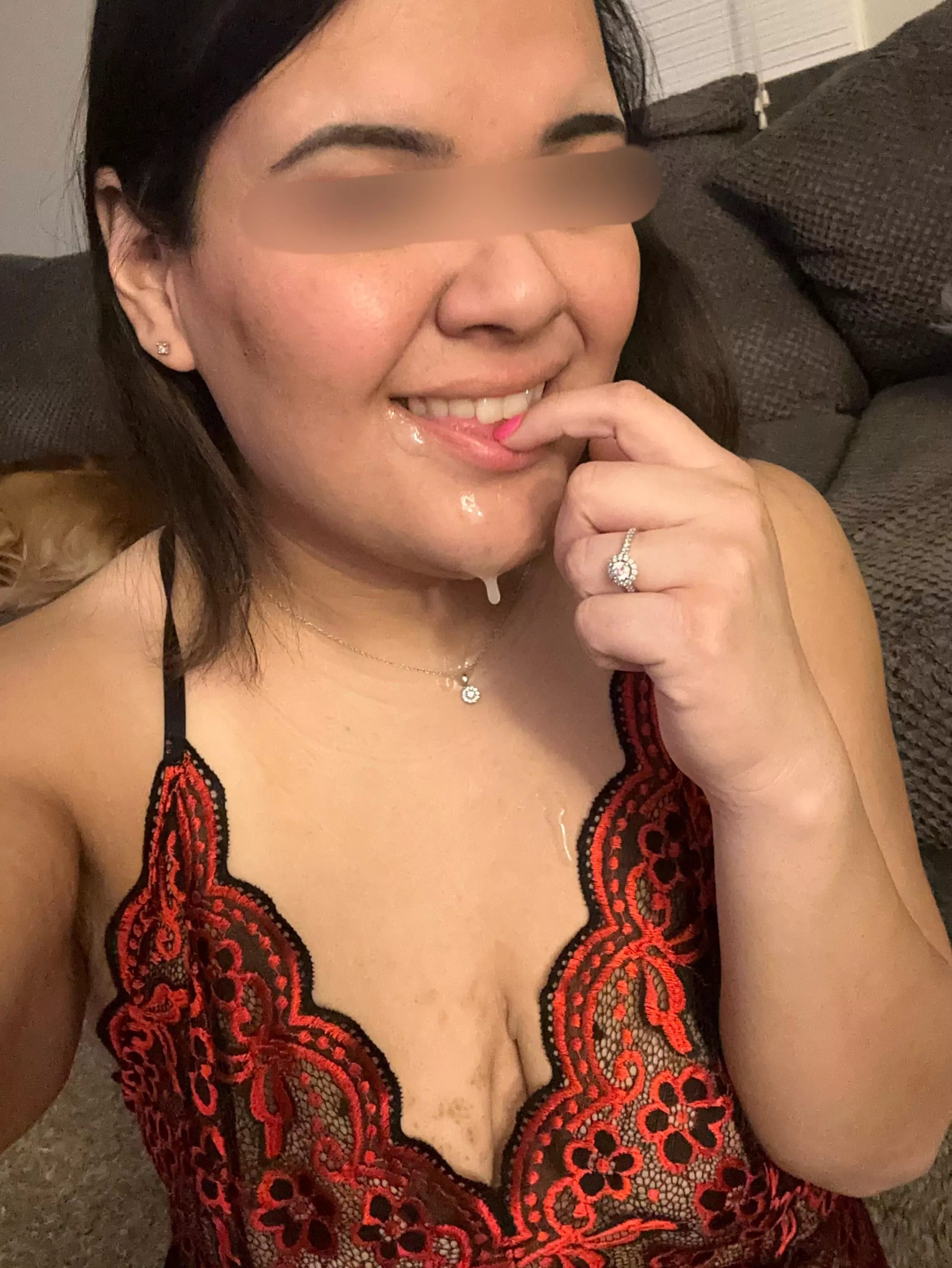 I love how it looks dripping down my face!