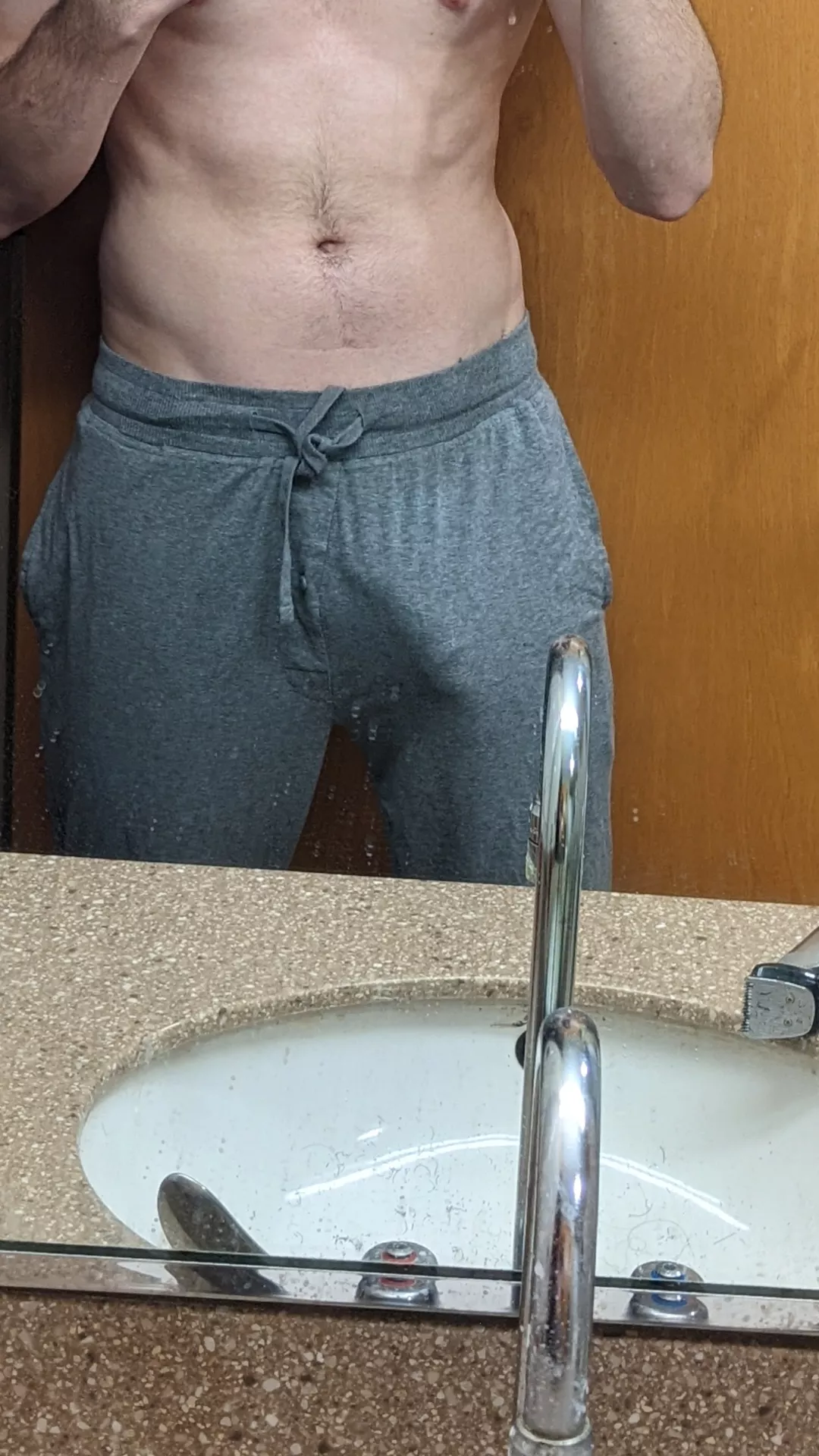 i walk around campus like this