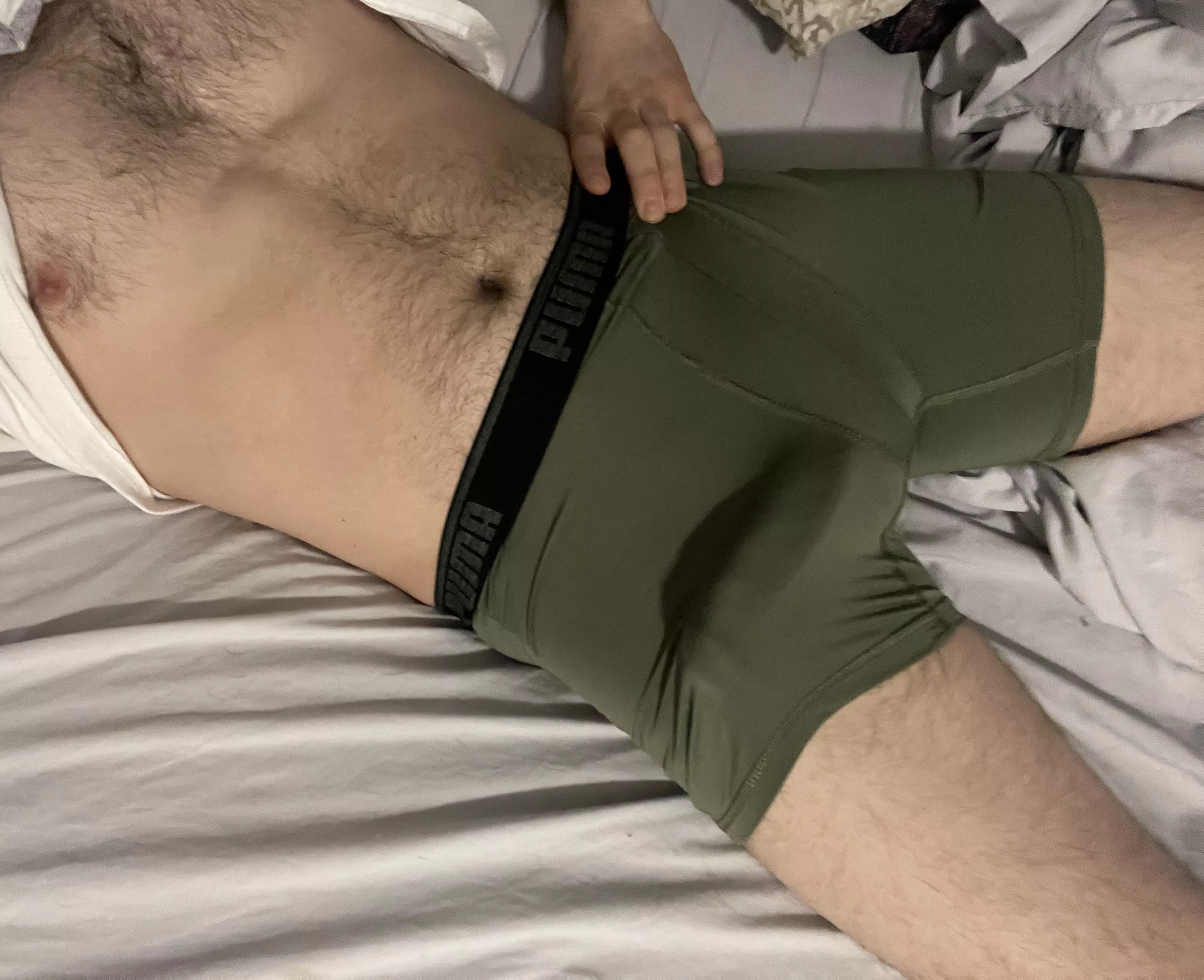 Im so hard you can suck me through them!