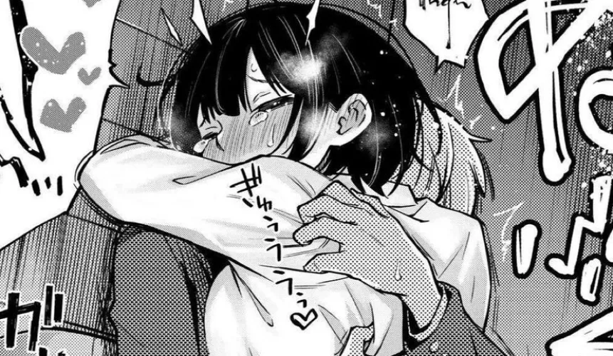 LF mono source: 1girl, 1boy, crying, black hair, crying