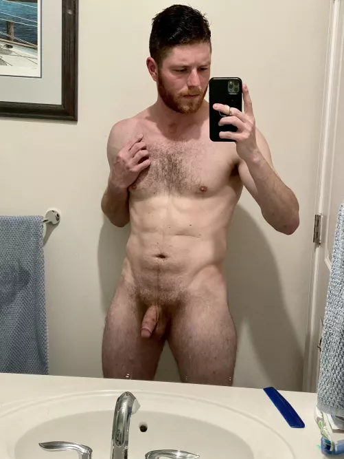 My V line is getting sharper every day