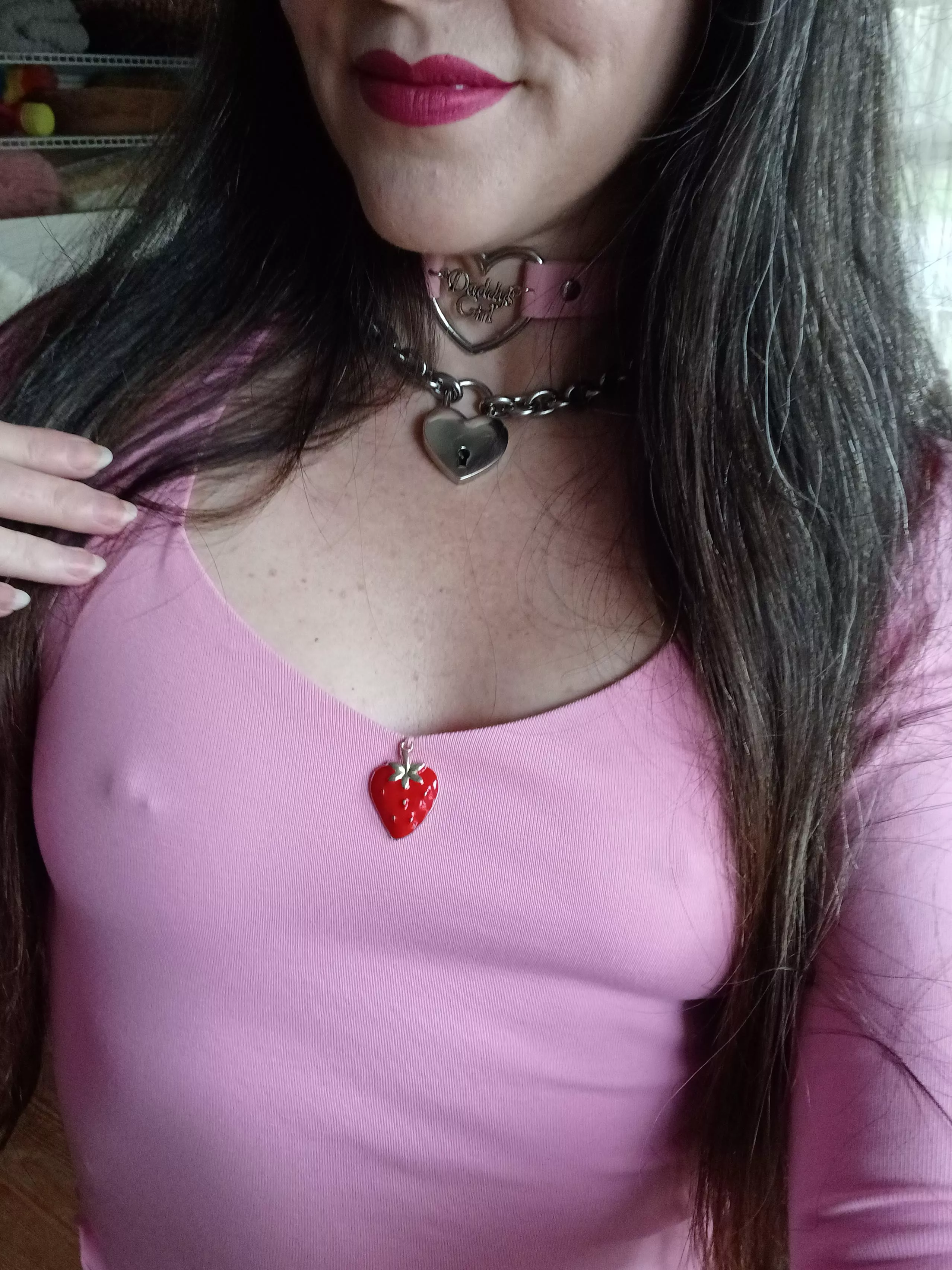 no bra when I go out in public