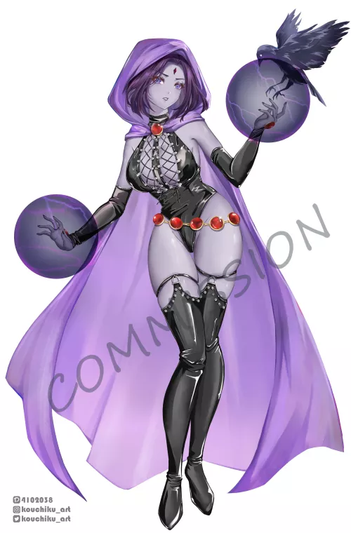 Raven [Teen Titans/DC] (Kouchikukt)