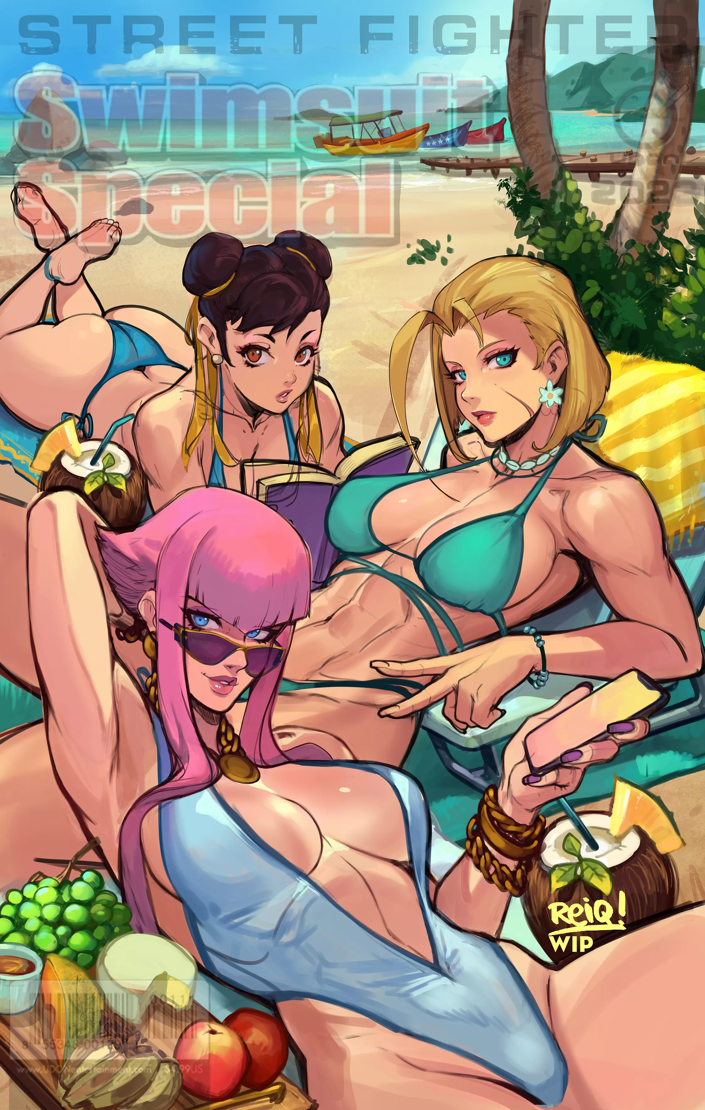 SF6 Swimsuit Udon Cover (WIP)