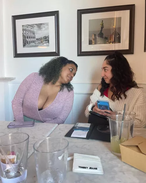 she knows she's bigger