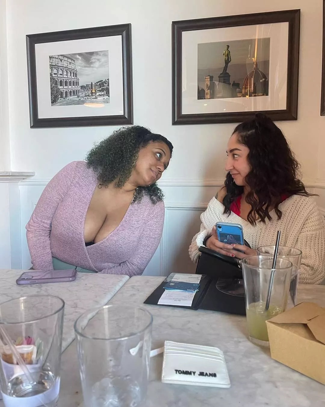 she knows she's bigger