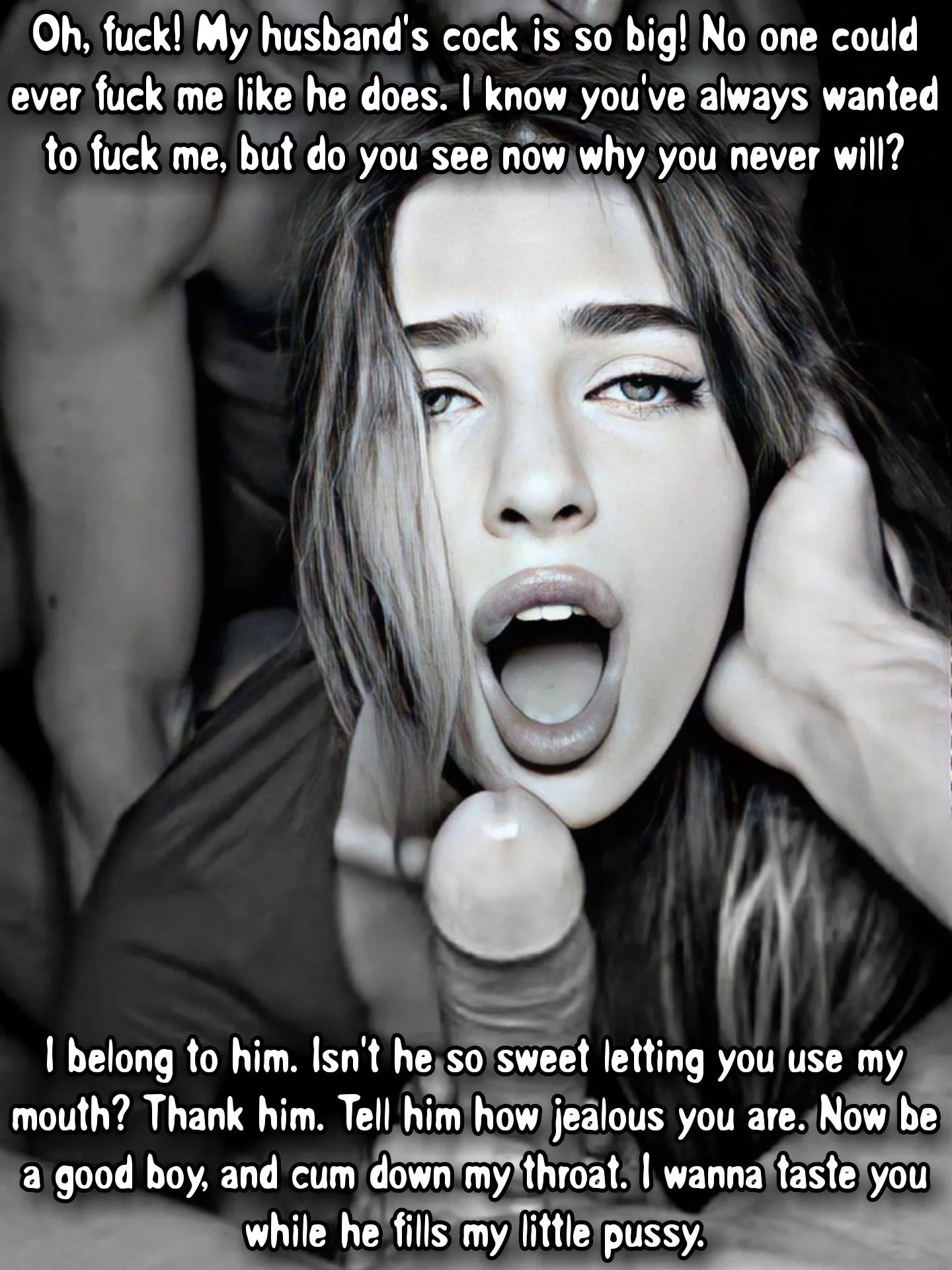 Tell him how jealous you are...