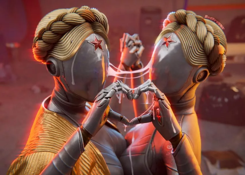 twins showing their dedication [Atomic Heart] (dedrapor)