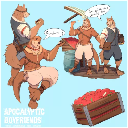 Two gay boys and I have no names for them, suggestions?