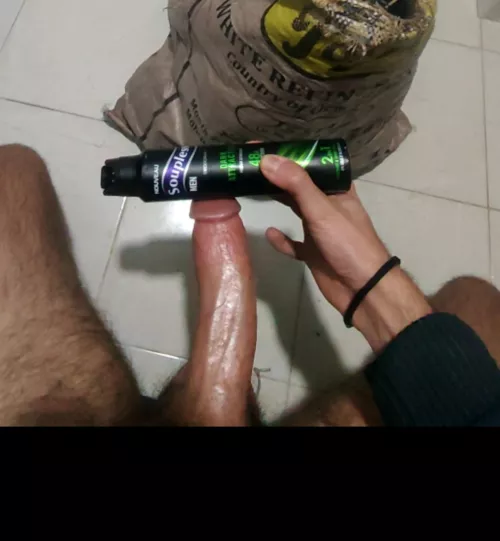 upvote if my cock is massive?