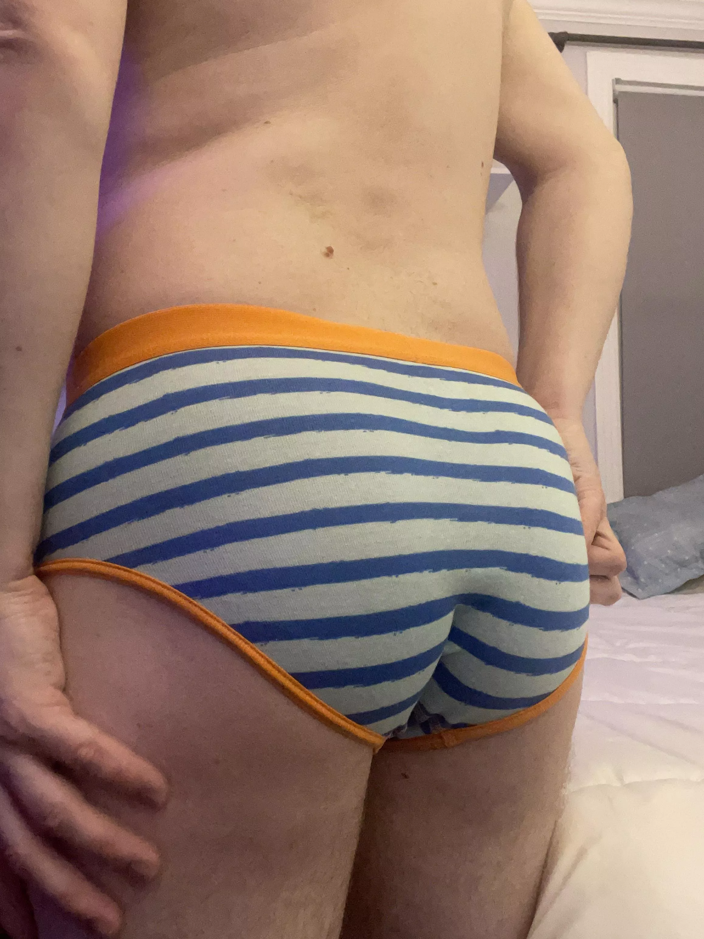 Very fun briefs I added to my collection (size 16)