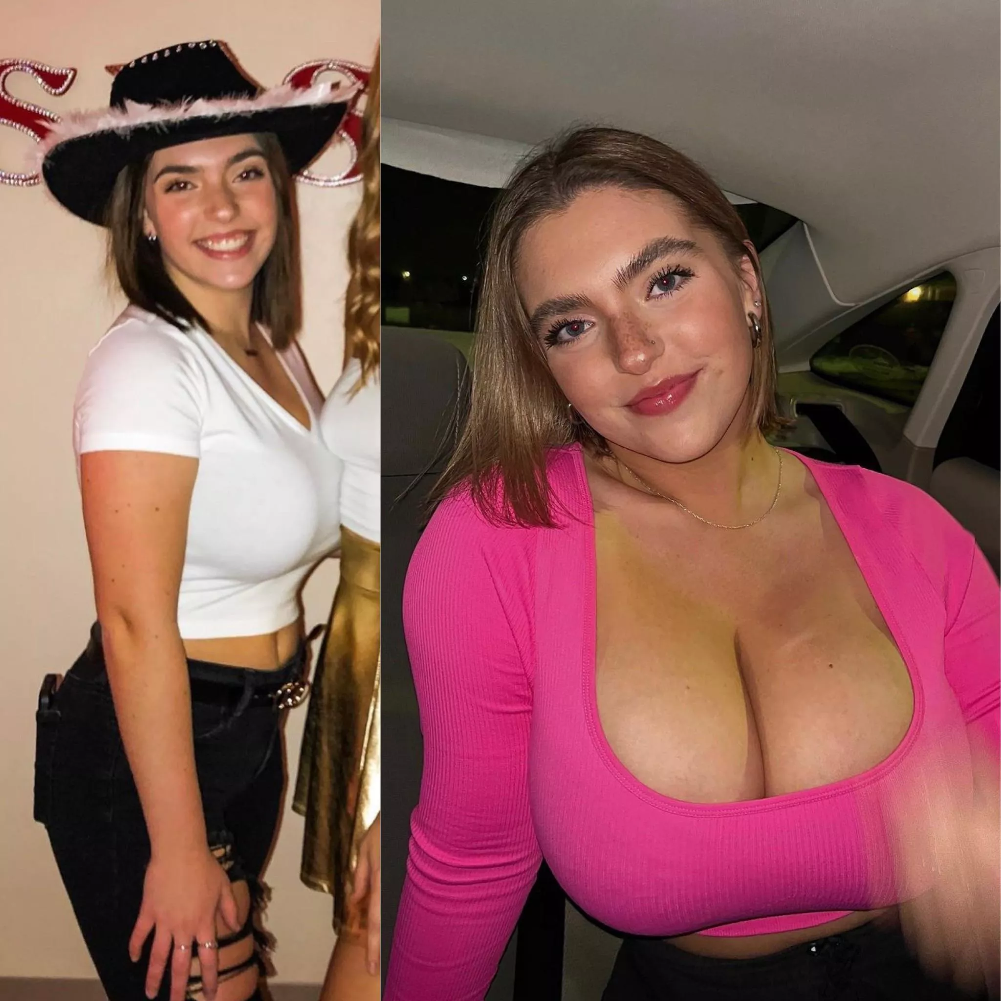 Went from skinny to impossible to hide