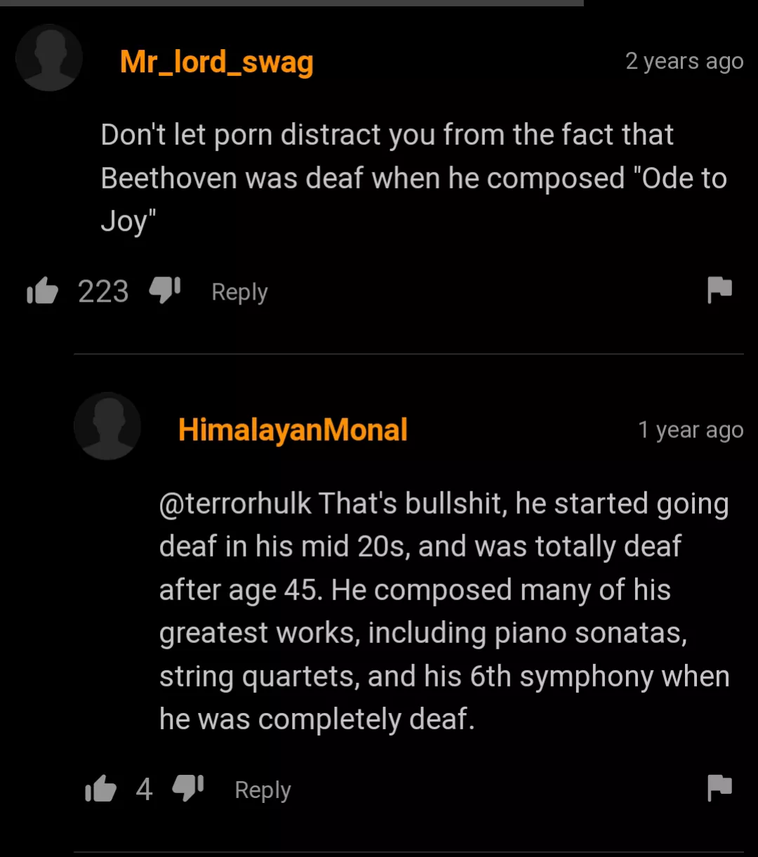 A virtuous discussion