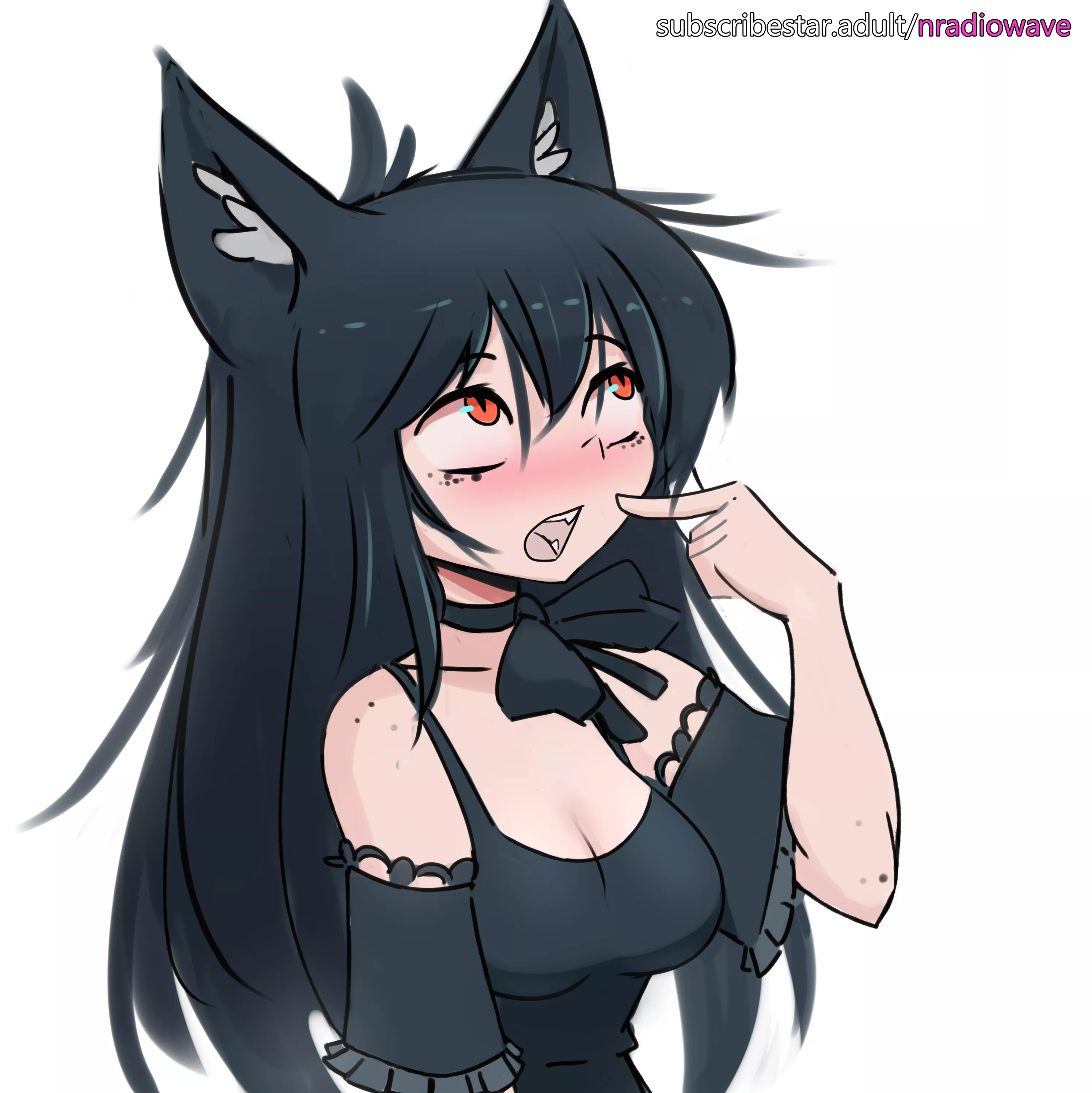 And where does the cock go?... Yes! Good job. Very good girl.