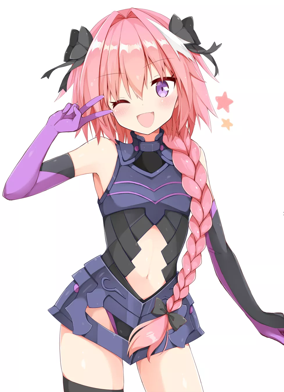 Astolfo cosplaying